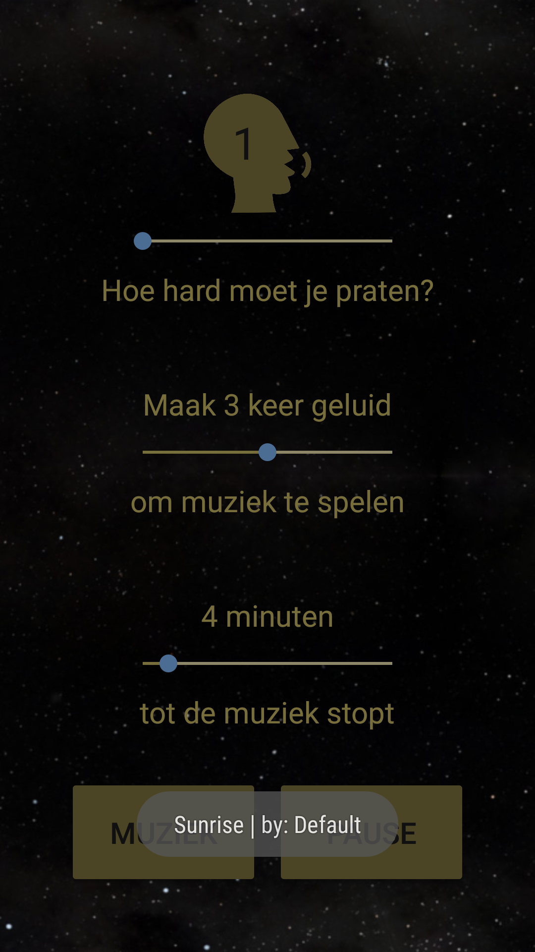 muziek in de nacht screenshot 3