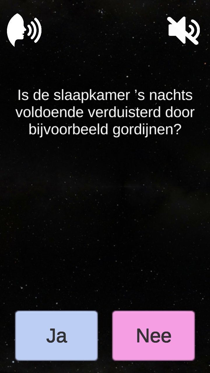 slaapwijzer screenshot